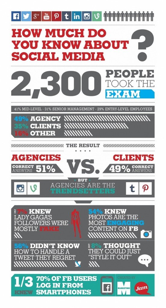 A Look Inside the Social Media Industry Infographic