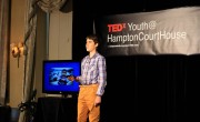 On stage at TEDx Hampton Court House