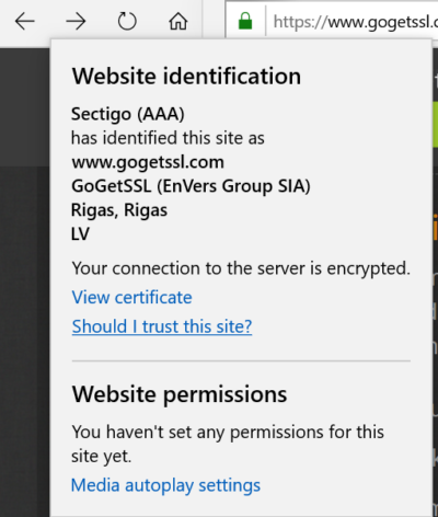 How do you find the SSL Certificate on your browser? - IntelligentHQ