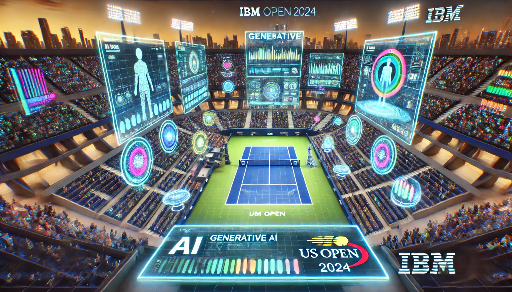 IBM's generative AI enhancements for the US Open 2024