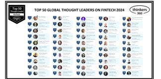 Top 50 Global Thought Leaders And Influencers On FinTech 2024