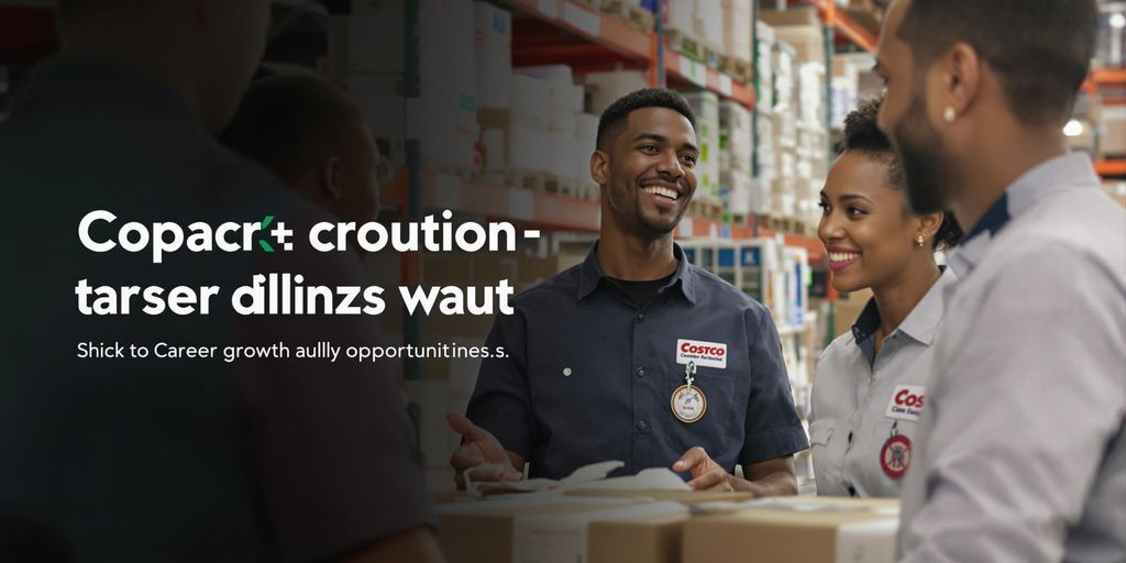 Diverse employees collaborating in a Costco warehouse setting.