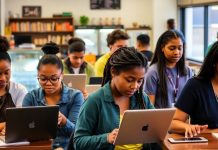 Students working part-time jobs in Shreveport, LA.